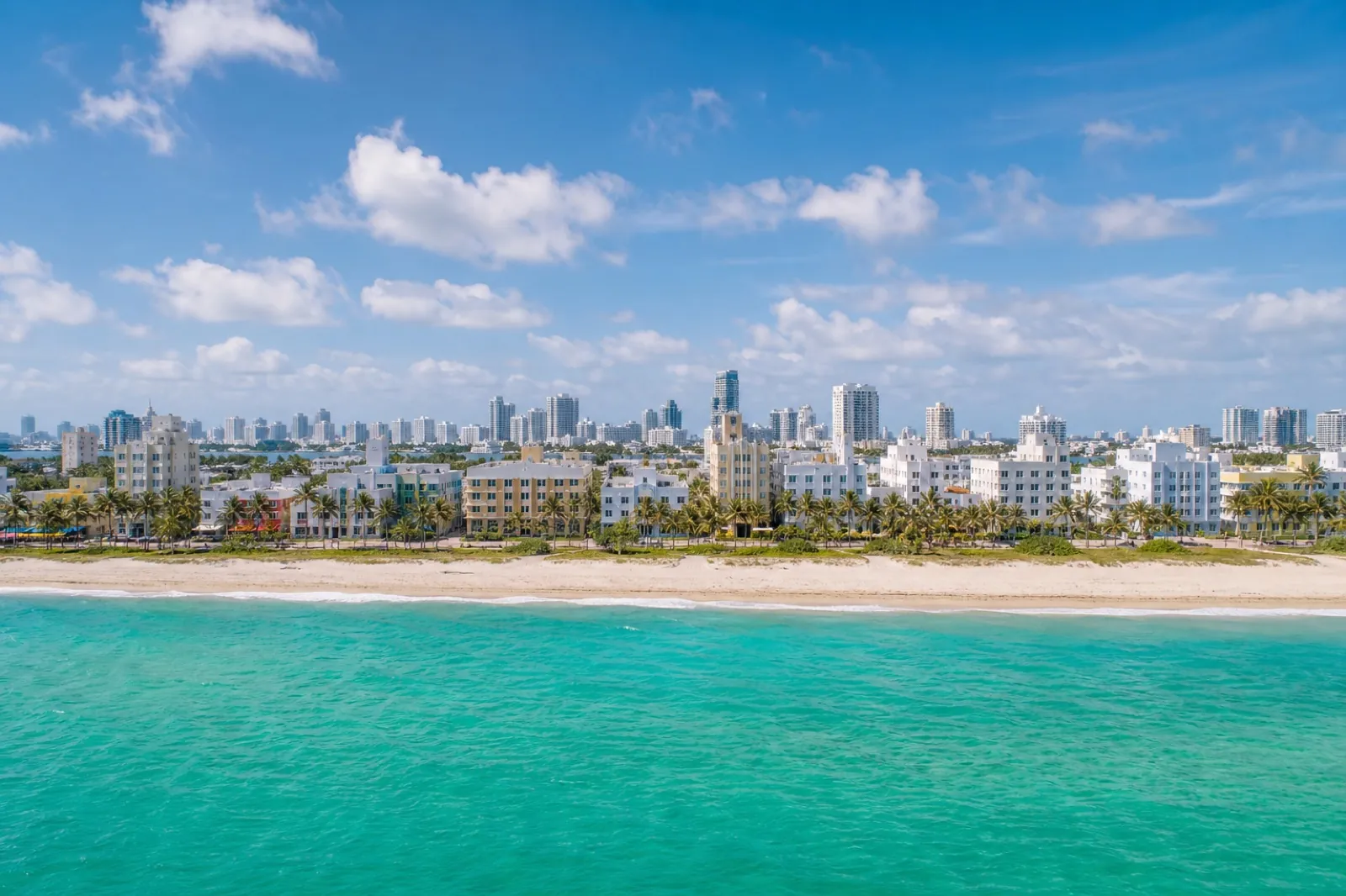 Miami Beach coastline
